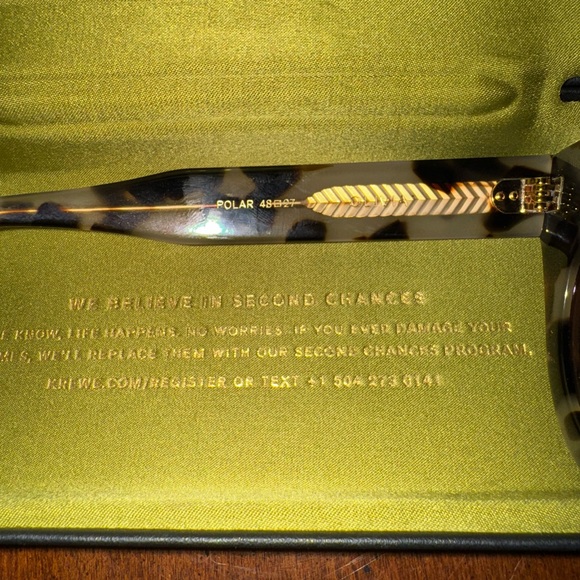 KREWE Polarized Olivia - Malt Sunglasses - Picture 12 of 13